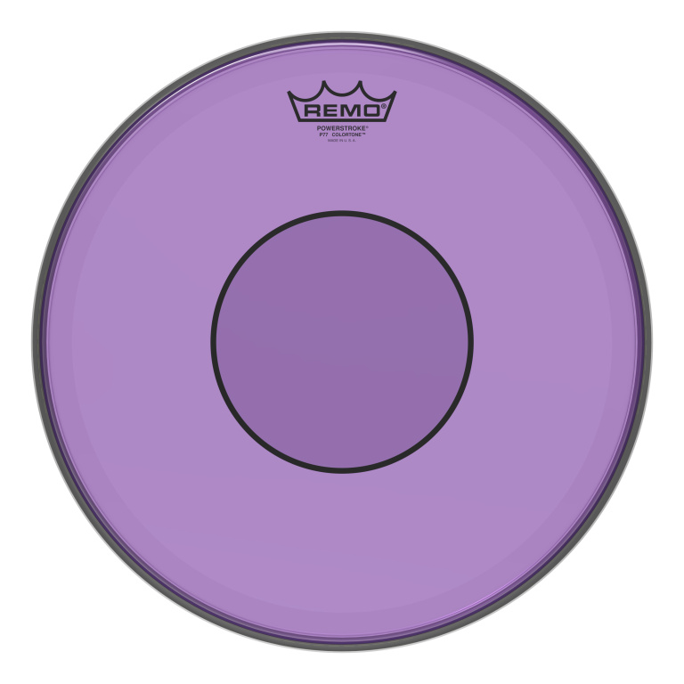 Peau de frappe Powerstroke 77 Colortone pour caisse claire, violet, 13"
