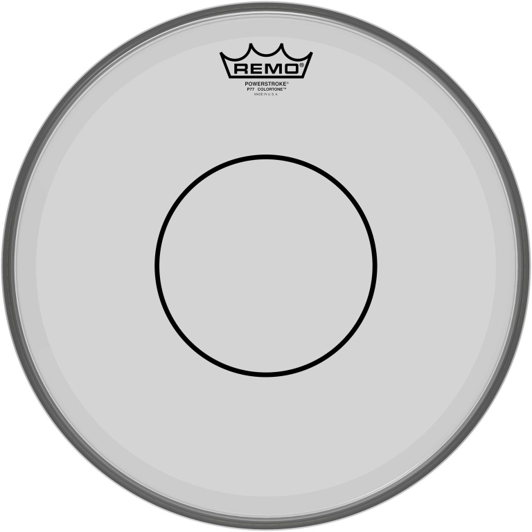 Peau de frappe Powerstroke 77 Colortone pour caisse claire, smoke, 14"