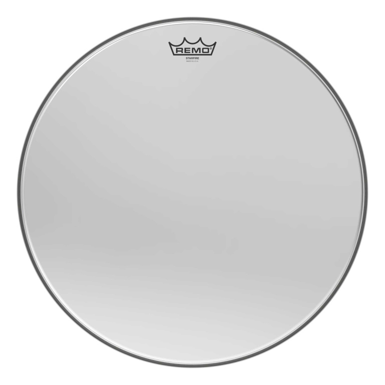 Peau de frappe Chrome Starfire 18" pour tom / caisse claire / tom sur pieds