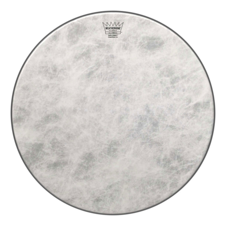 Peau de frappe Fiberskyn Diplomat de 18" pour batterie vintage ou personnalisée (Classic Fit)