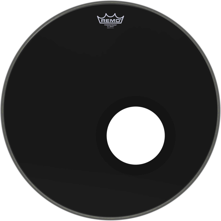 Peau Powerstroke 3 Ebony 20" pour grosse caisse