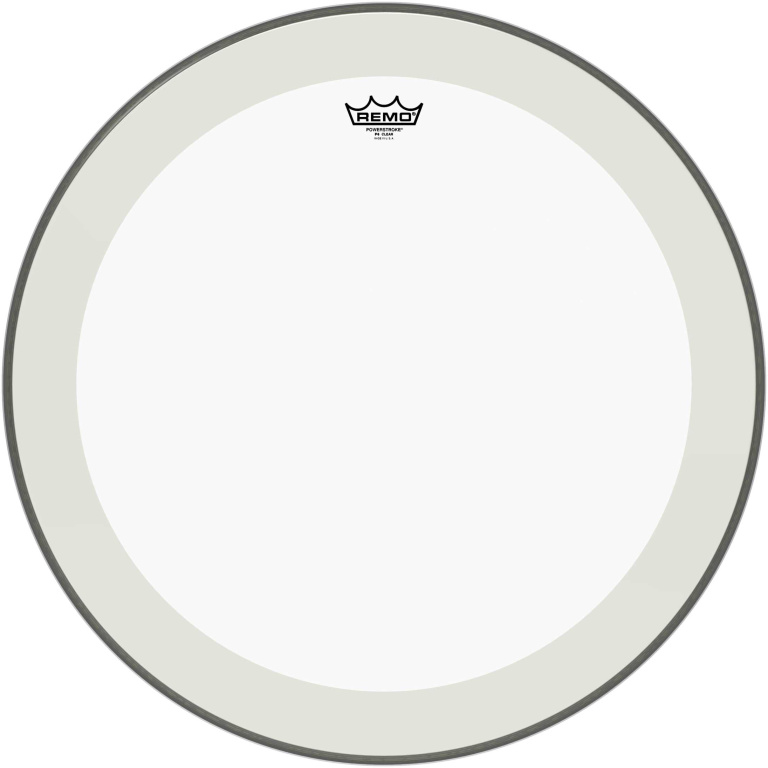 Peau Powerstroke 4 transparente 24" avec double pli + renfort transaparent