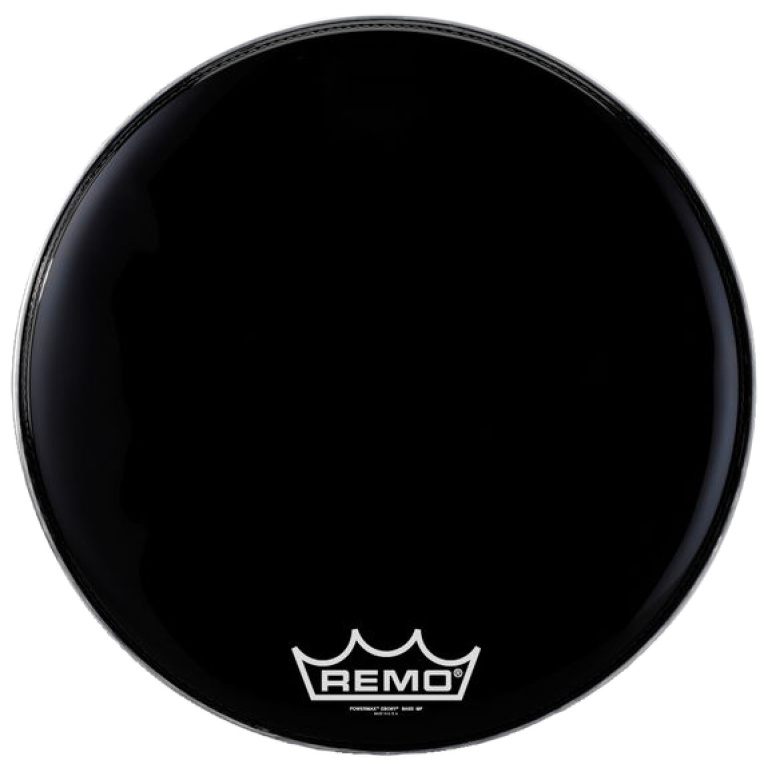Peau Powermax 2 Ebony 24" pour grosse caisse de parade