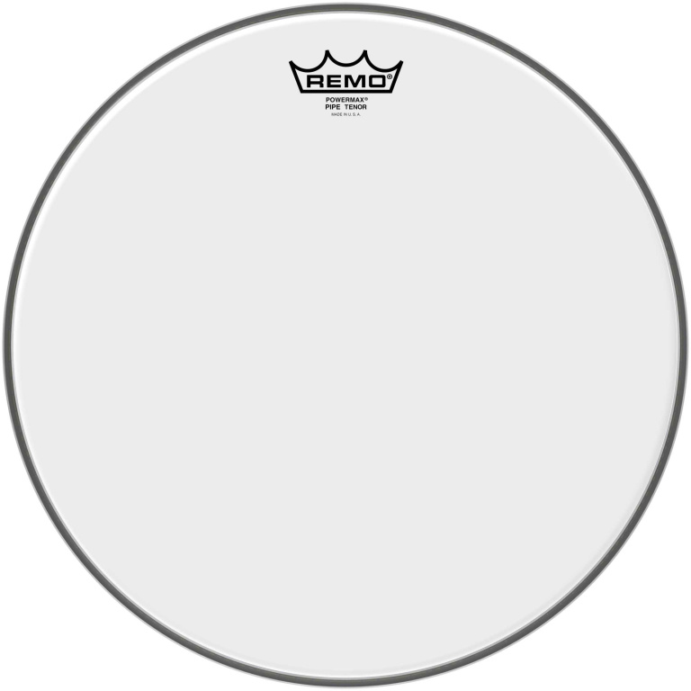 Peau Powermax Ultra White 15" pour grosse caisse de parade
