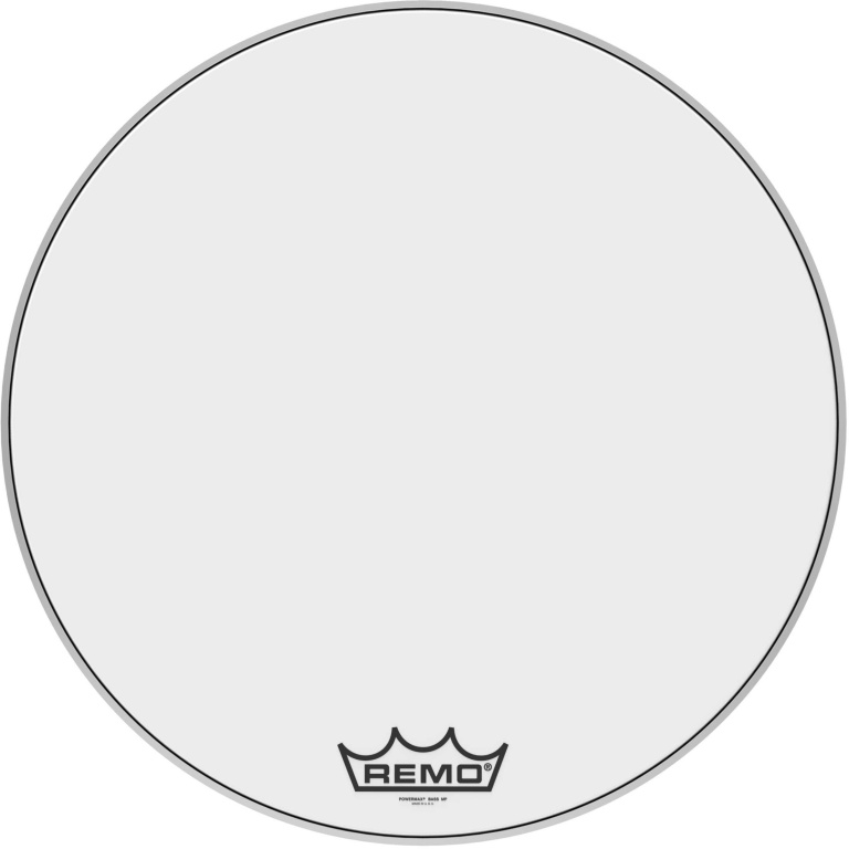 Peau Powermax Ultra White 28" pour grosse caisse de parade