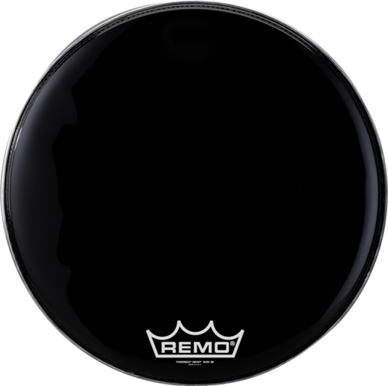 Peau Powermax Ebony 26" pour Grosse Caisse de parade