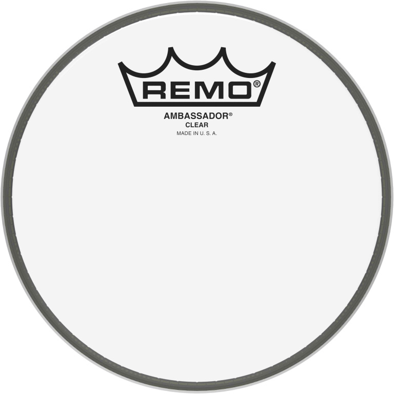 Peau Ambassador transparente 6" pour Tamborim