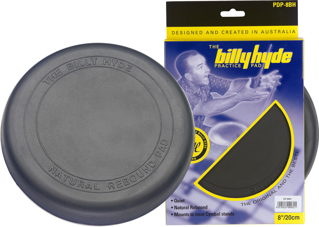Tampon d'exercice en caoutchouc 8", "Billy Hyde"