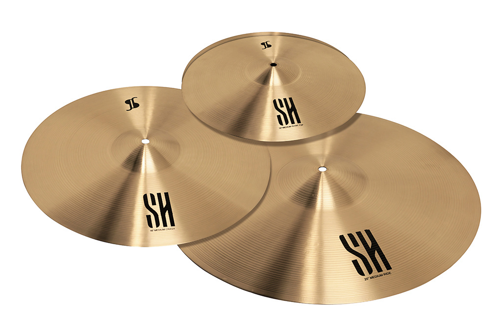 Pack Cymbales 14/16/20 accordées + housse | STAGG SH Regular medium