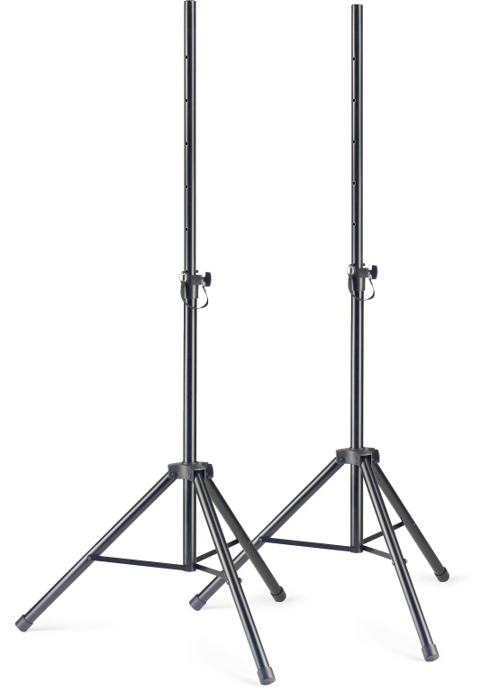 Deux supports de baffle pliables en acier, série Q