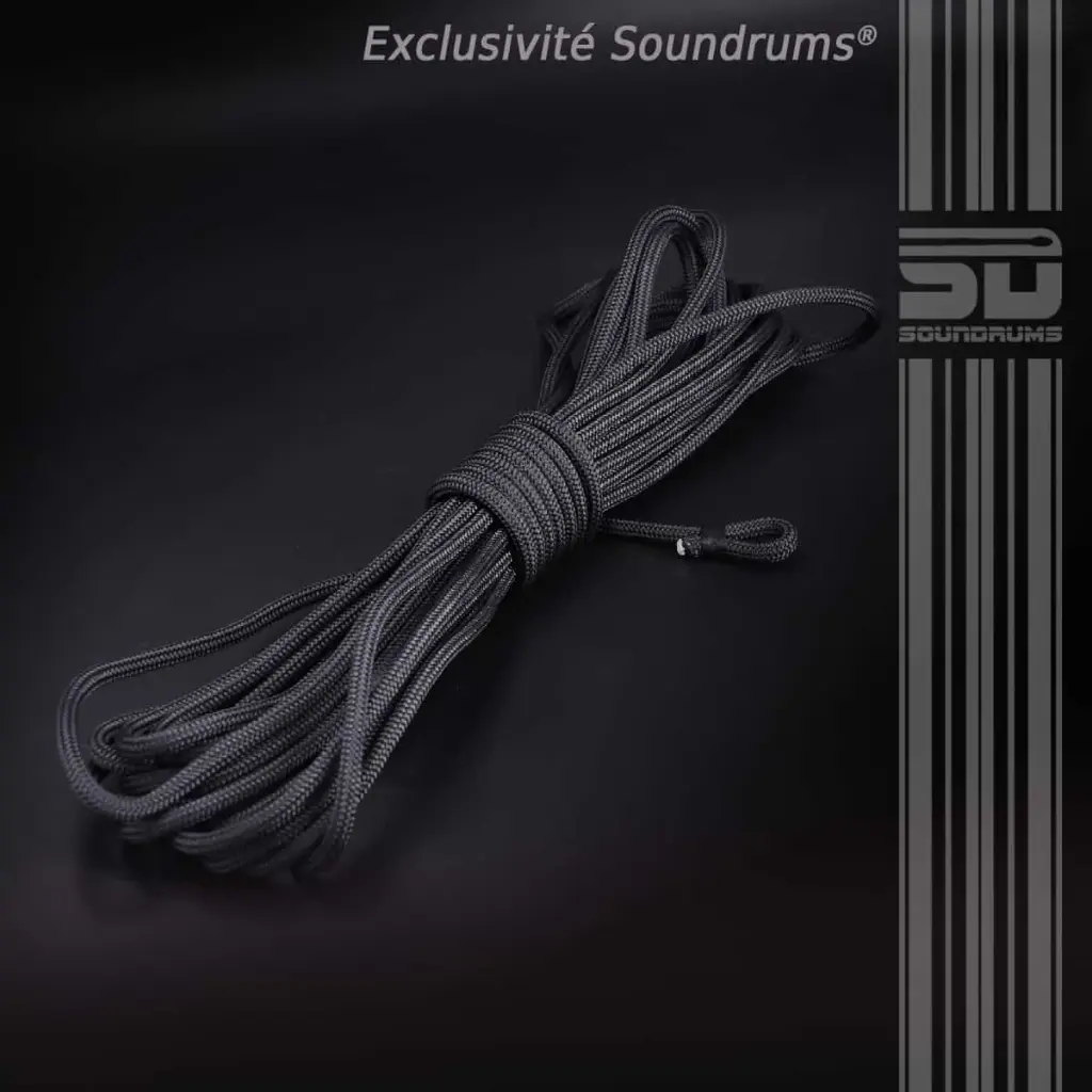 Cordage de tambour haut de gamme - Noir