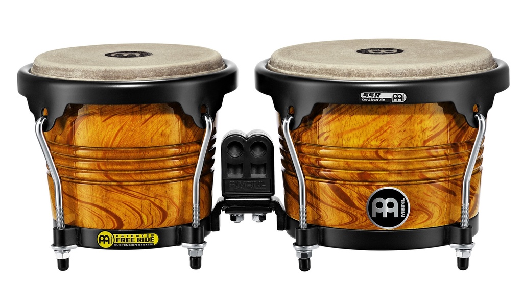 Bongos MEINL |BOIS 6.75/8" AMBRE FLAMME