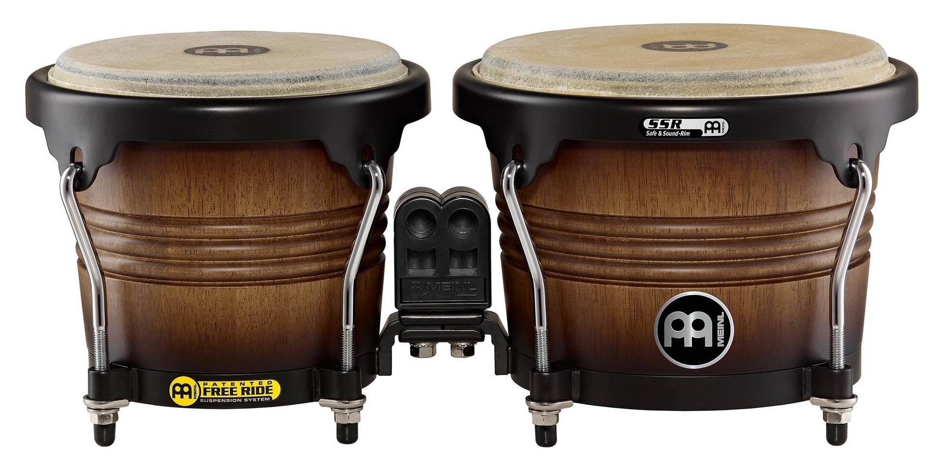 Bongos MEINL |BOIS 6.75/8" ANTIQUE BURST