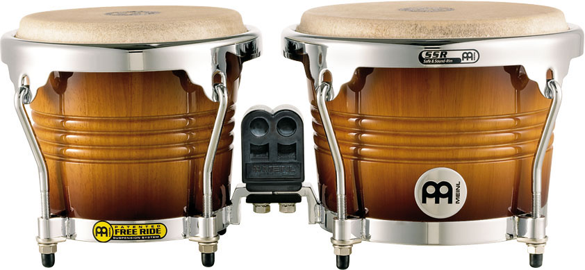 Bongos MEINL |BOIS 6.75/8" G. AMBER BURST