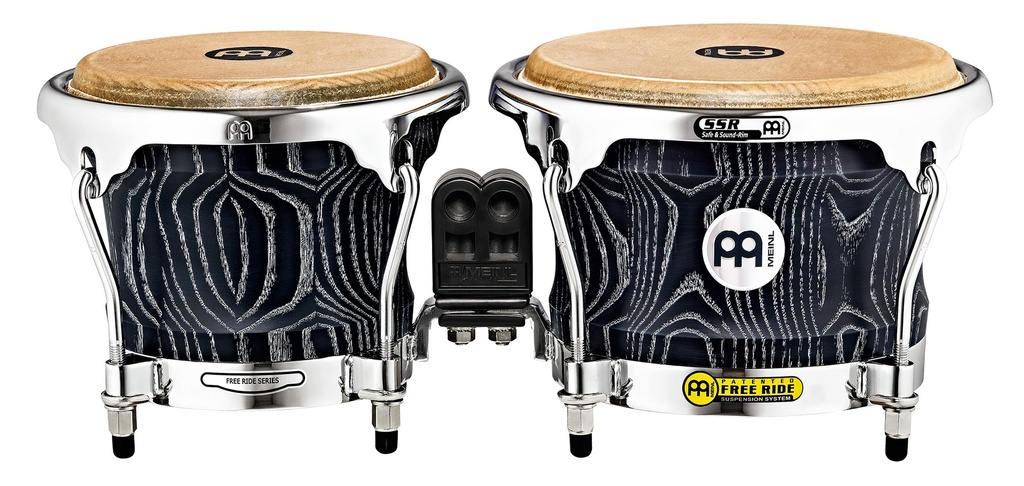 Bongos MEINL |WOODCRAFT 7/8.5" NOIR MAT