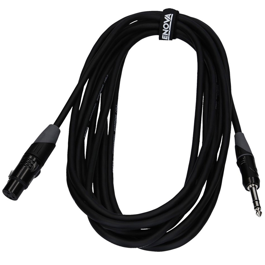CABLE MICRO ENOVA XLR F - JACK ST 3M