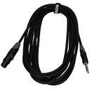 CABLE MICRO ENOVA XLR F - JACK ST 6M