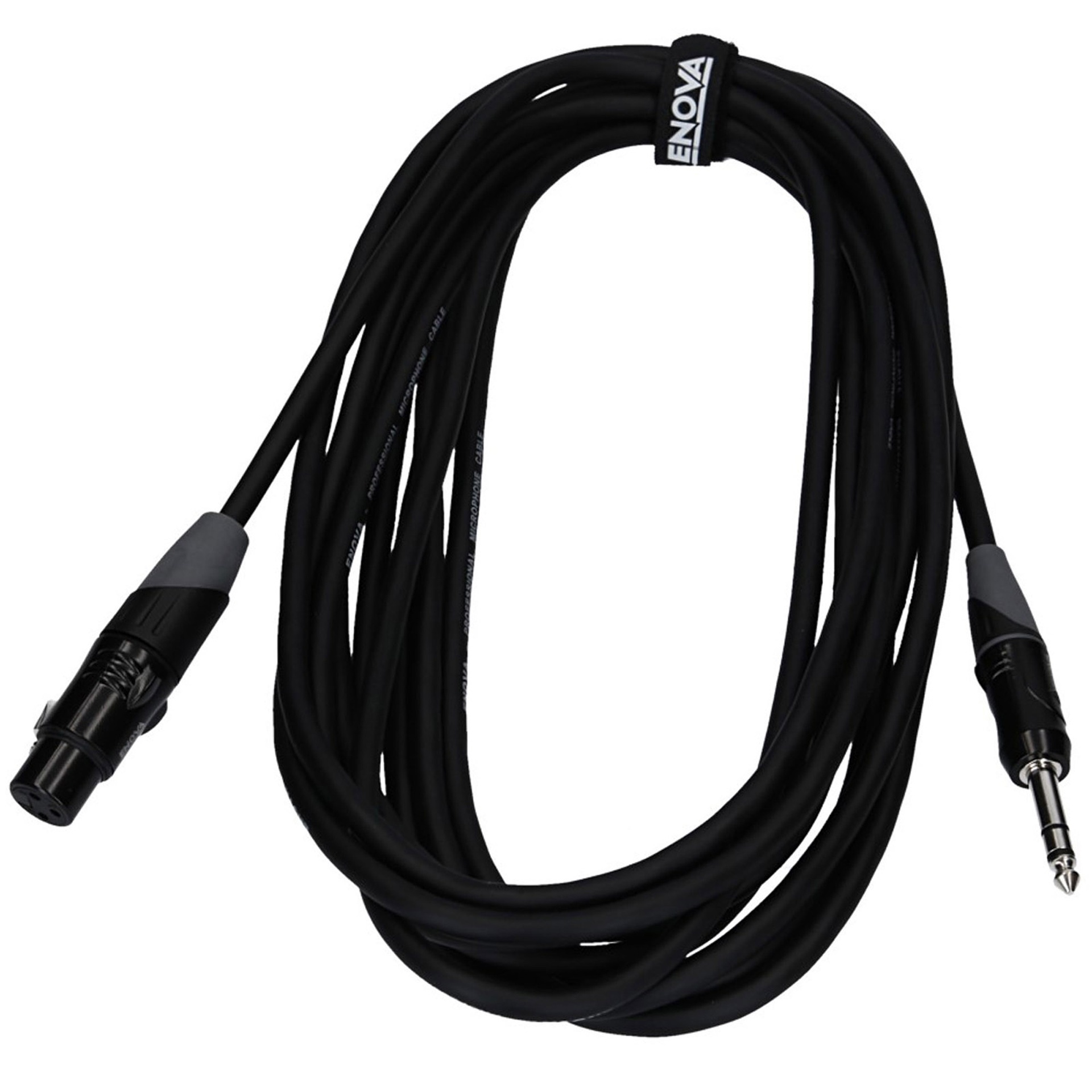 CABLE MICRO ENOVA XLR F - JACK ST 6M