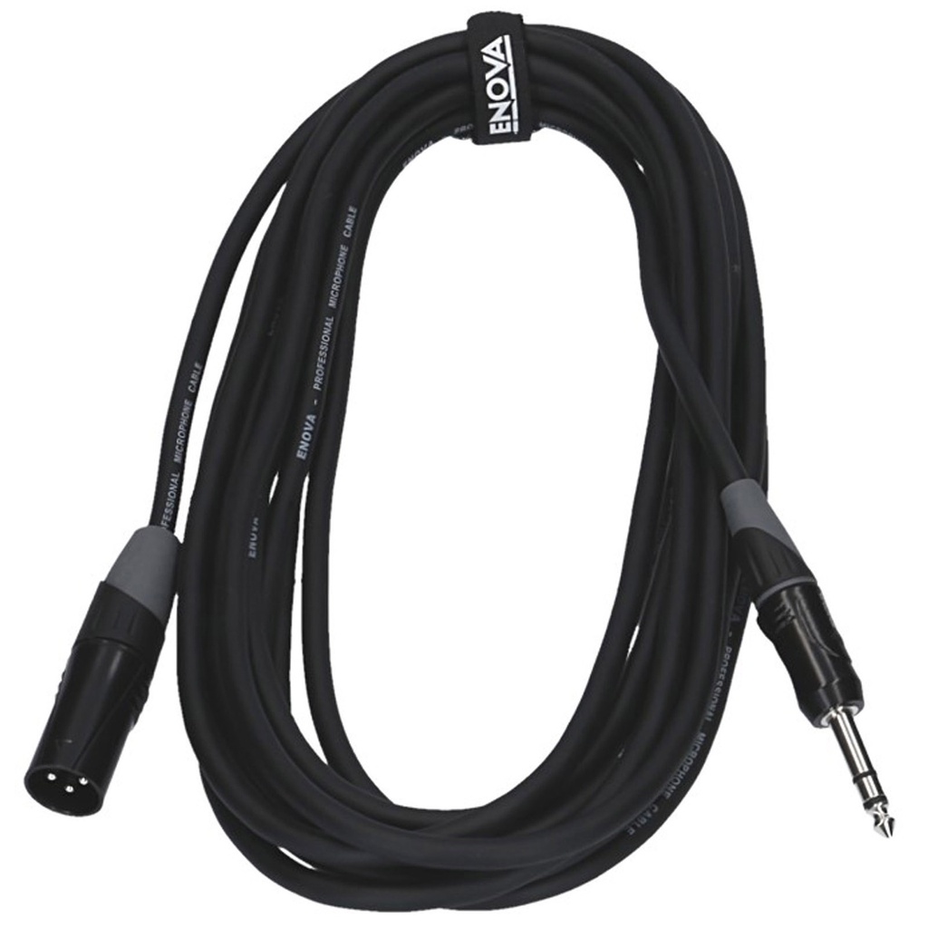 CABLE MICRO ENOVA XLR M - JACK ST 3M