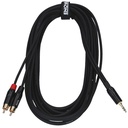 CABLE PATCH ENOVA JACK 3.5 - 2X RCA 1M