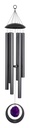 CHIMES SONIC ENERGY AGATE 50", NOIR
