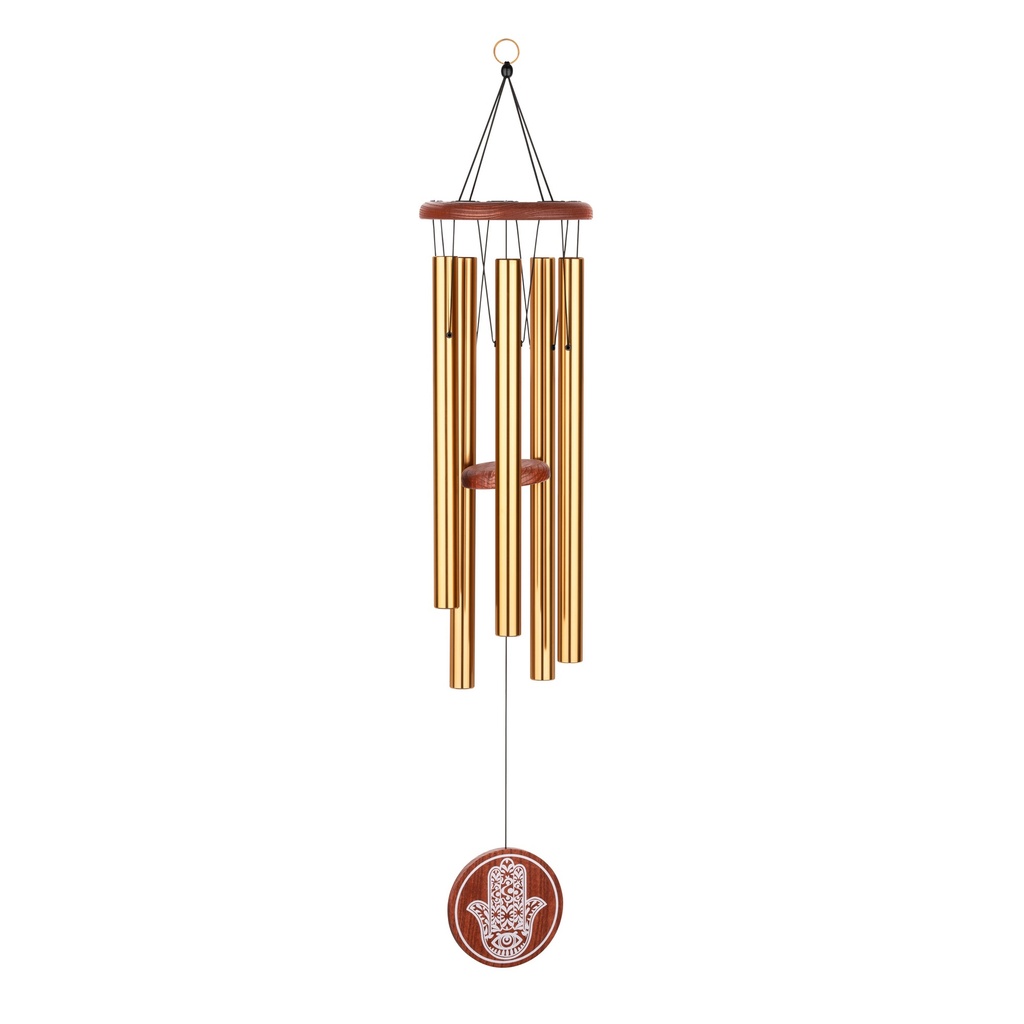 CHIMES SONIC ENERGY HAMSA 36", NOIR