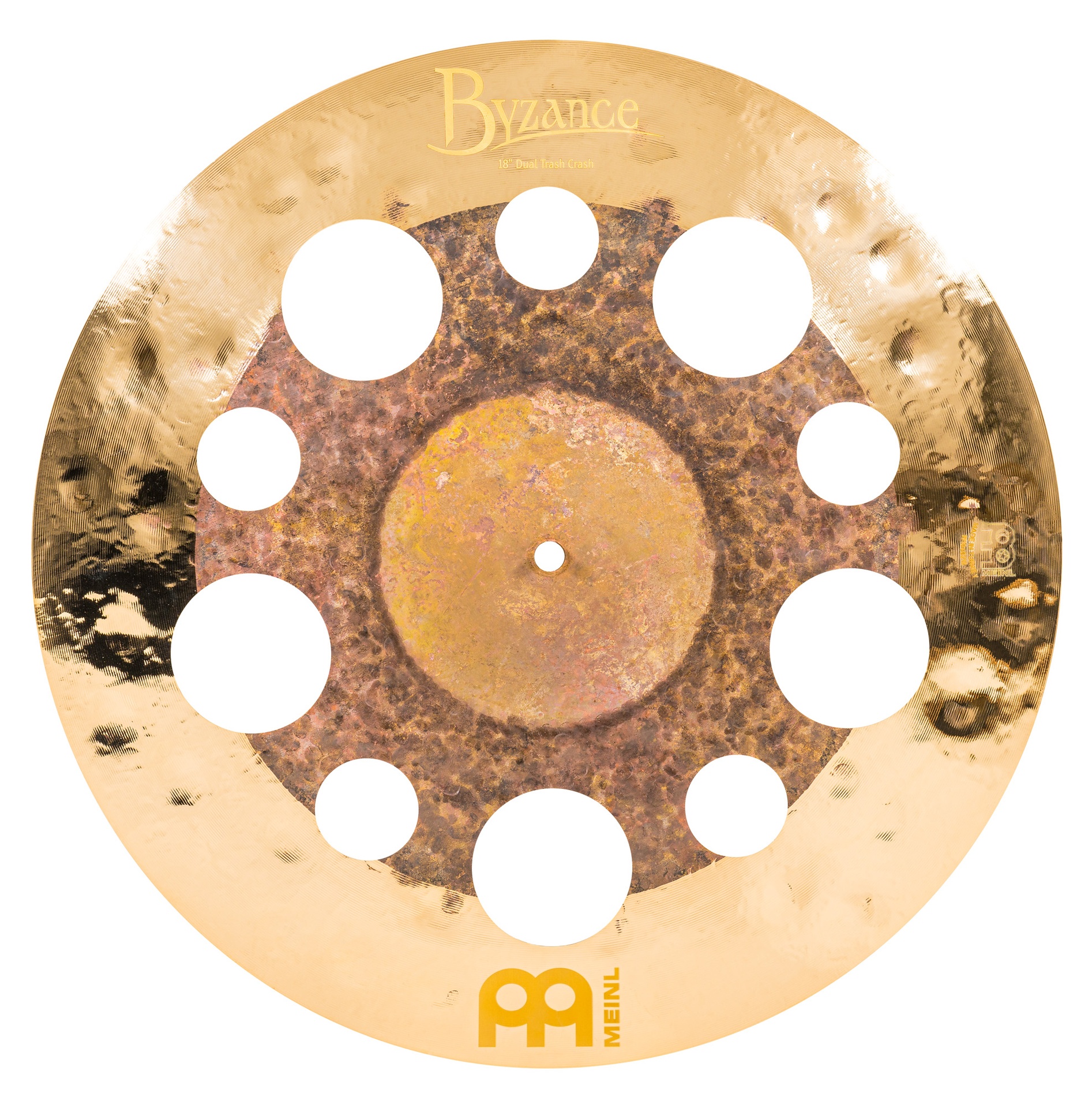 CRASH MEINL BYZANCE 18" DUAL TRASH