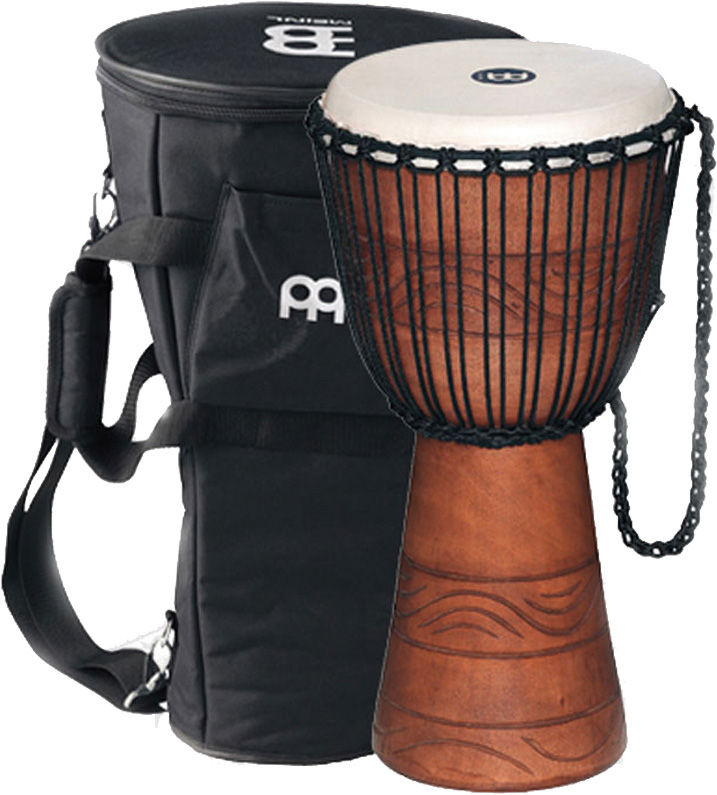 DJEMBE AFRICAIN 13" MEINL AVEC HOUSSE