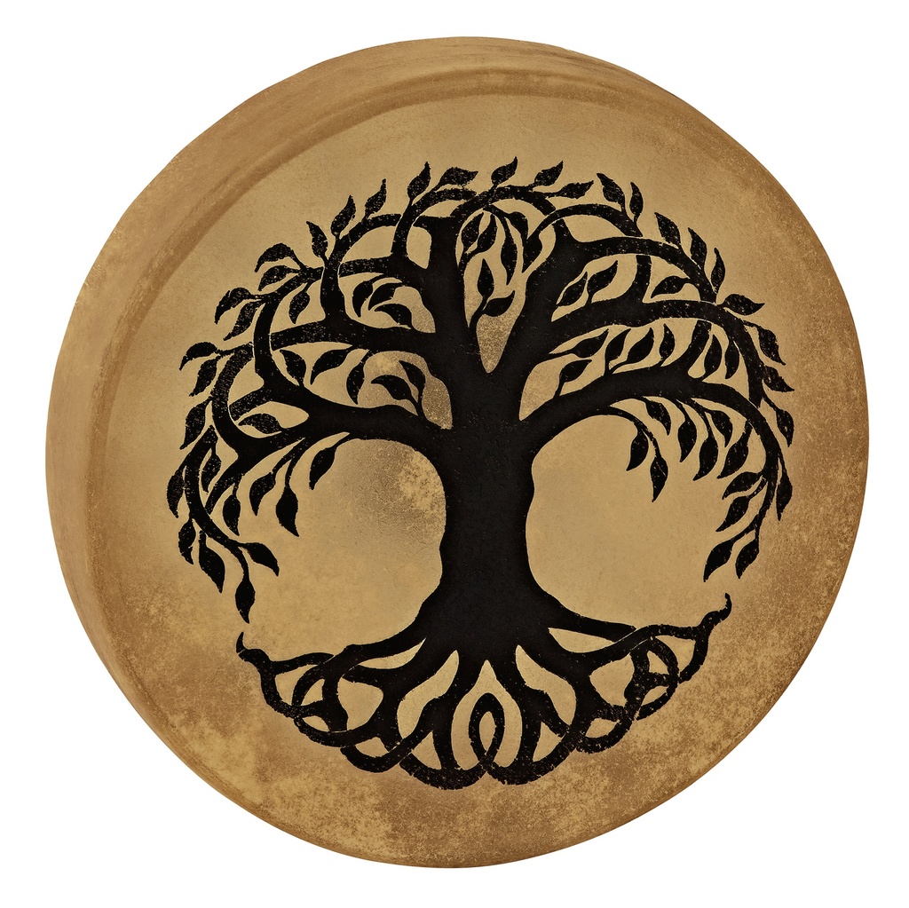 HOOP DRUM SONIC ENERGY 15" TREE OF LIFE