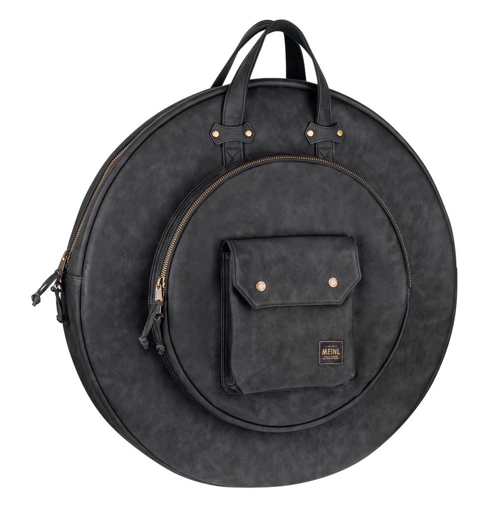HOUSSE MEINL CYMBALES 22 SIMILICUIR NOIR