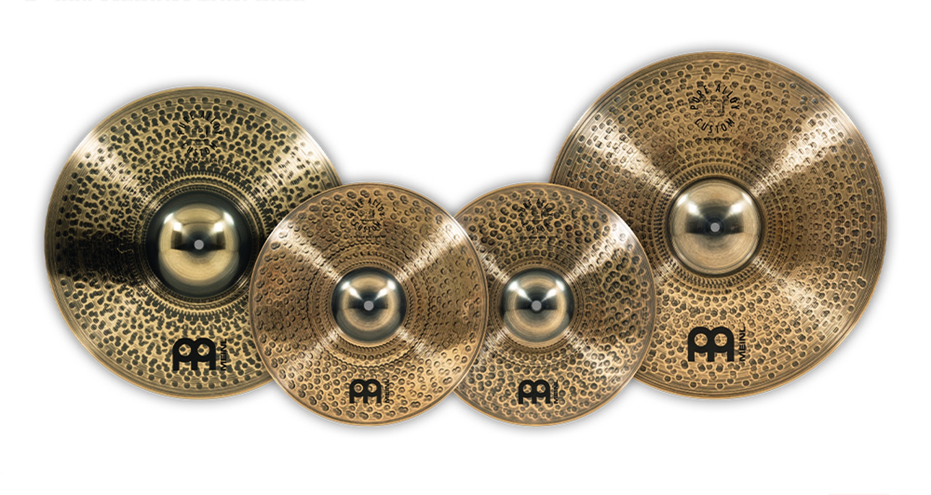Pack Cymbales PURE ALLOY - Custom - 14/18/20 | MEINL