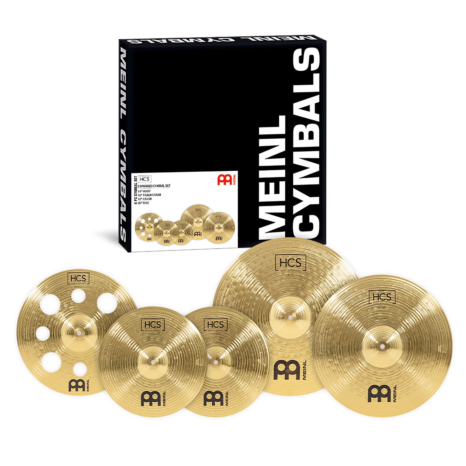 Pack Cymbales HCS - 14/16/18/20 | MEINL