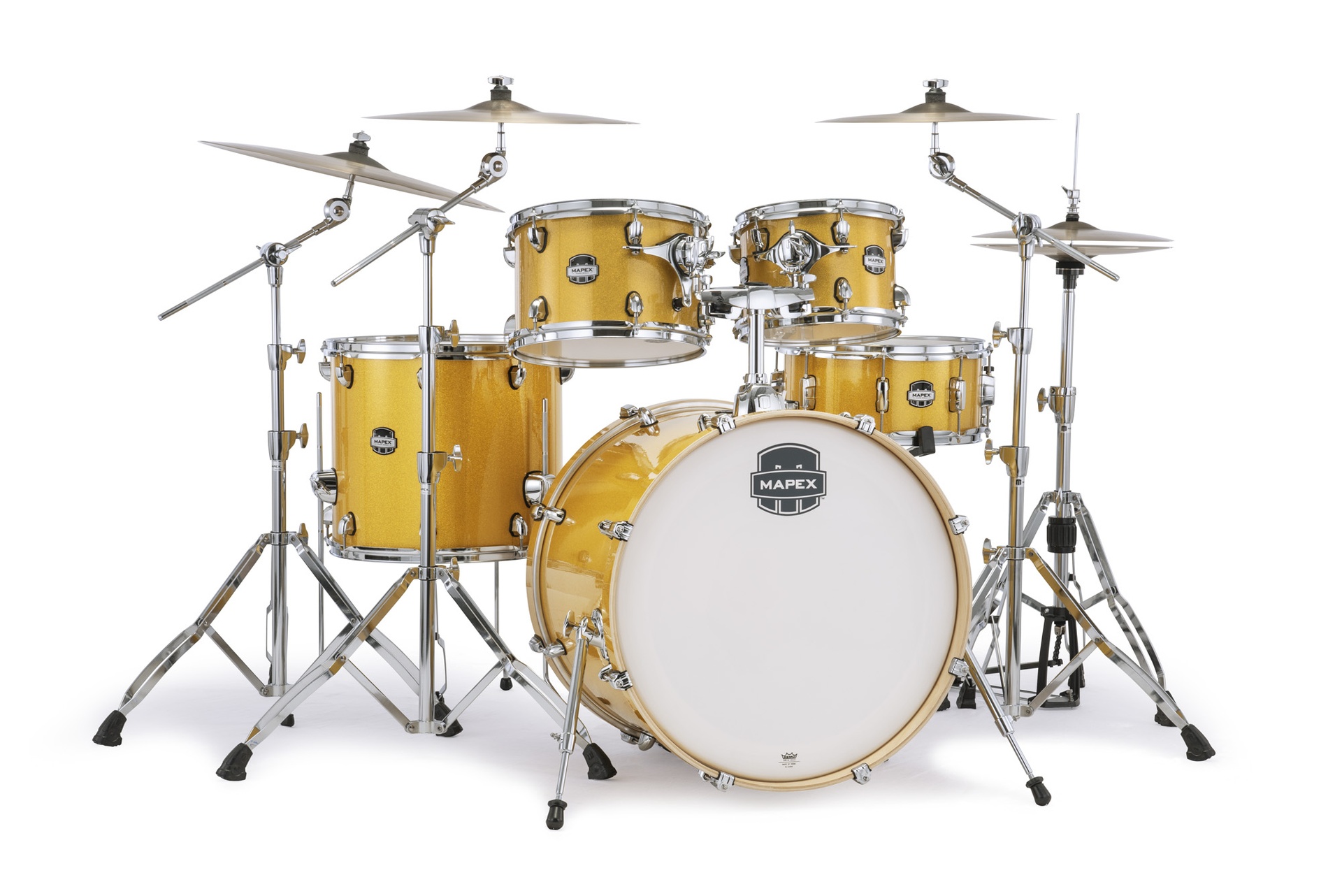 Batterie MAPEX Mars birch 5 futs sunflower spark Fusion - GC20