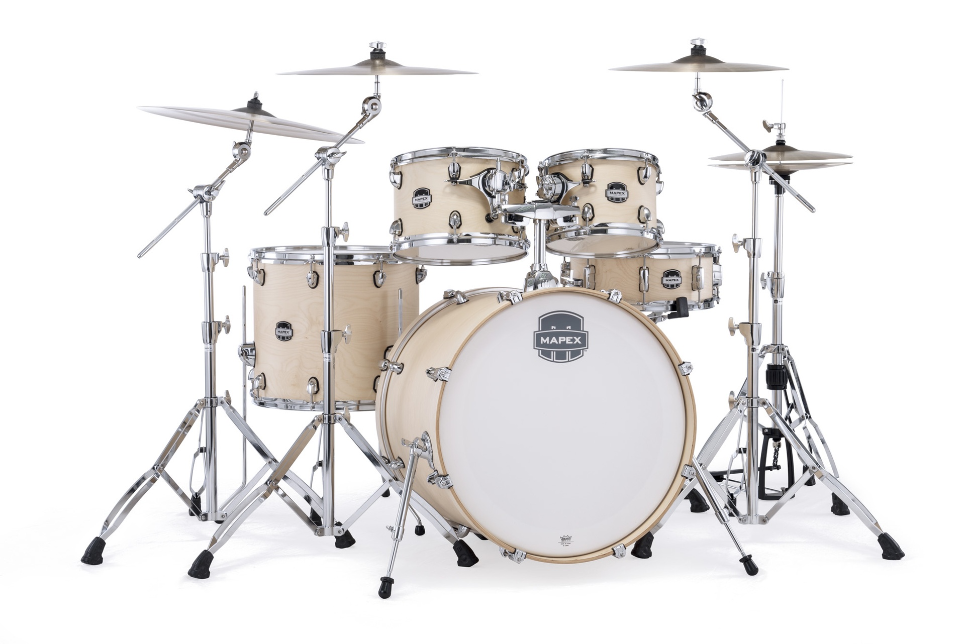 Batterie MAPEX Mars maple pop rock 5f natural sat Rock - GC22