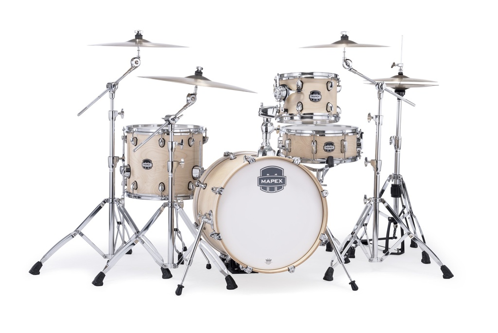 Batterie MAPEX Mars maple travel kit 4f natural Jazz - GC18