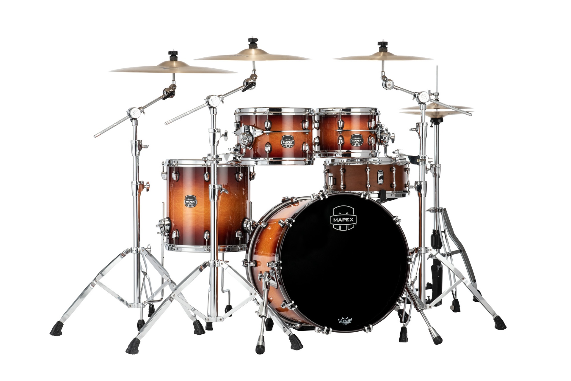 Batterie MAPEX Saturn evo 4 futs exotic sunburst Fusion - GC20