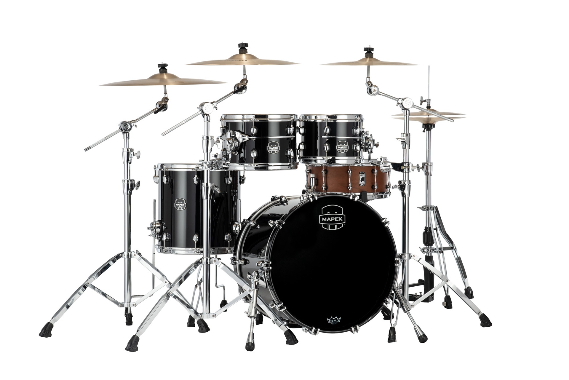 Batterie MAPEX Saturn evo 4 futs piano black  Fusion - GC20