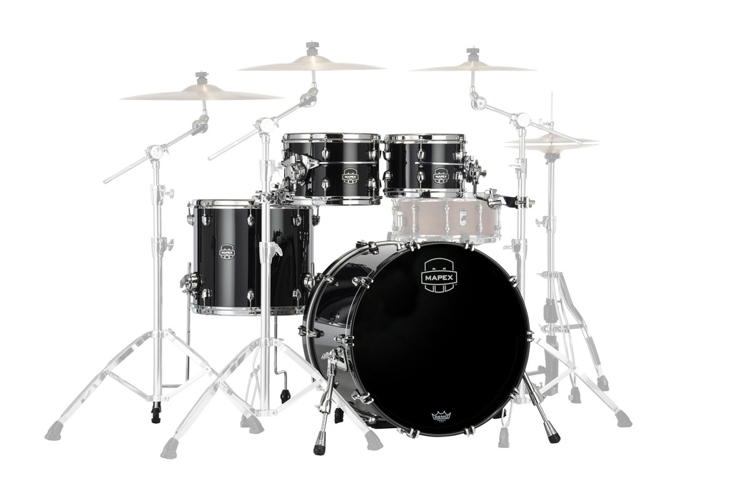Batterie MAPEX Saturn evo 4 futs piano black Rock - GC22