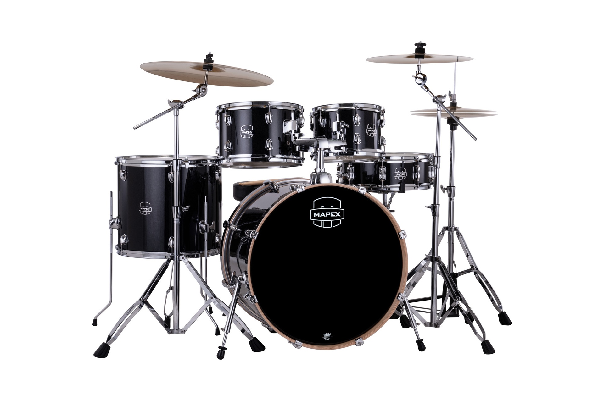 Batterie MAPEX Venus black galaxy Rock - GC22