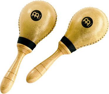 MARACAS MEINL PEAU ANIMALE MODELE JUMBO