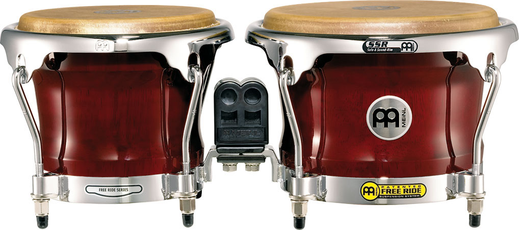 Bongos PRO MEINL | 7/8,5" Free Ride Cherry - Hévéa