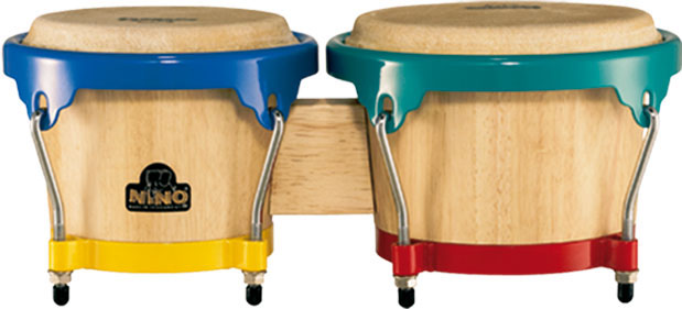 P.BONGOS NINO 6,5/7,5"NAT CERCLES ARLEQU