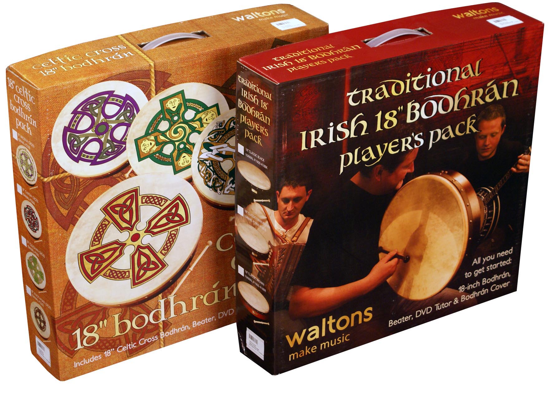 PACK WALTONS BODHRAN 18" CELTIC CROSS