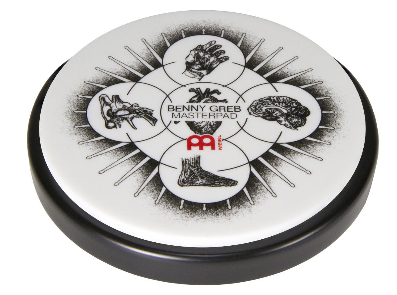 PAD D'ENTRAINEMENT MEINL 6" BENNY GREB