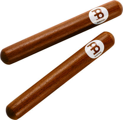 PAIRE DE CLAVES MEINL BOIS ROUGE