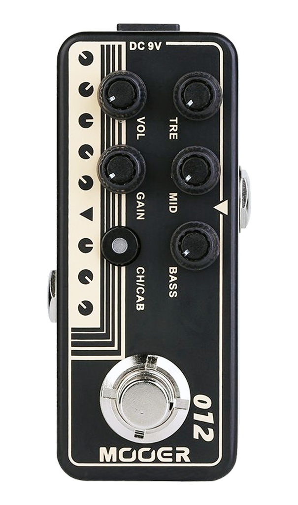 PEDALE MOOER 012 US GOLD 100