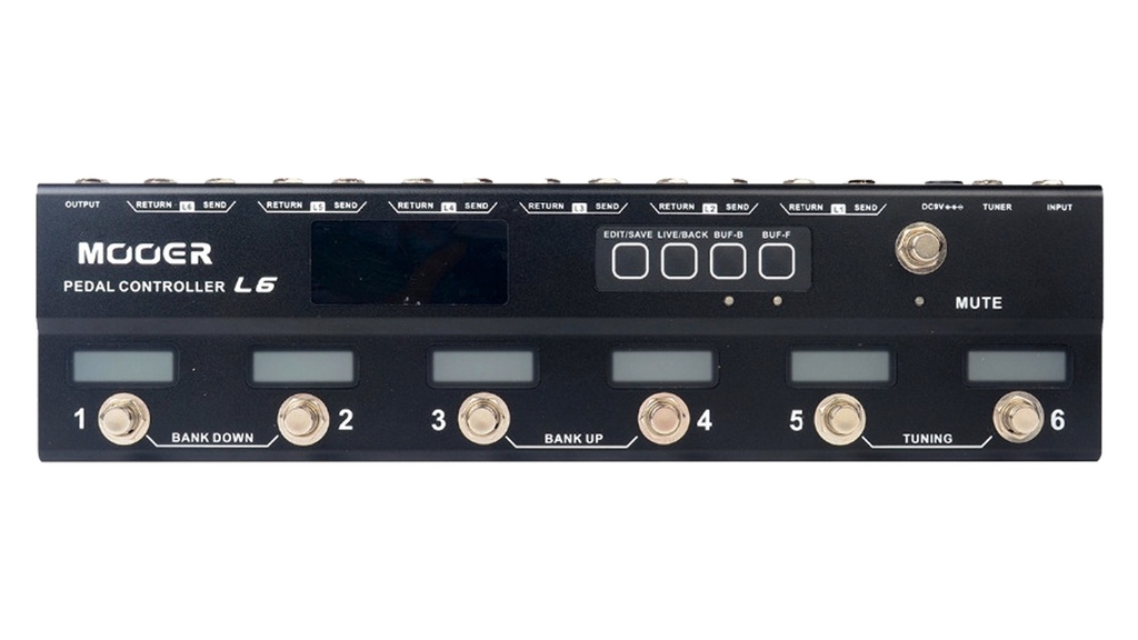 PEDALIER MOOER CONTROLLER L6 NOIR