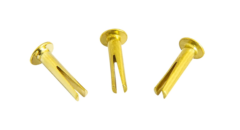 SET 3 RIVETS SIZZLER CYMBALE MEINL BRASS