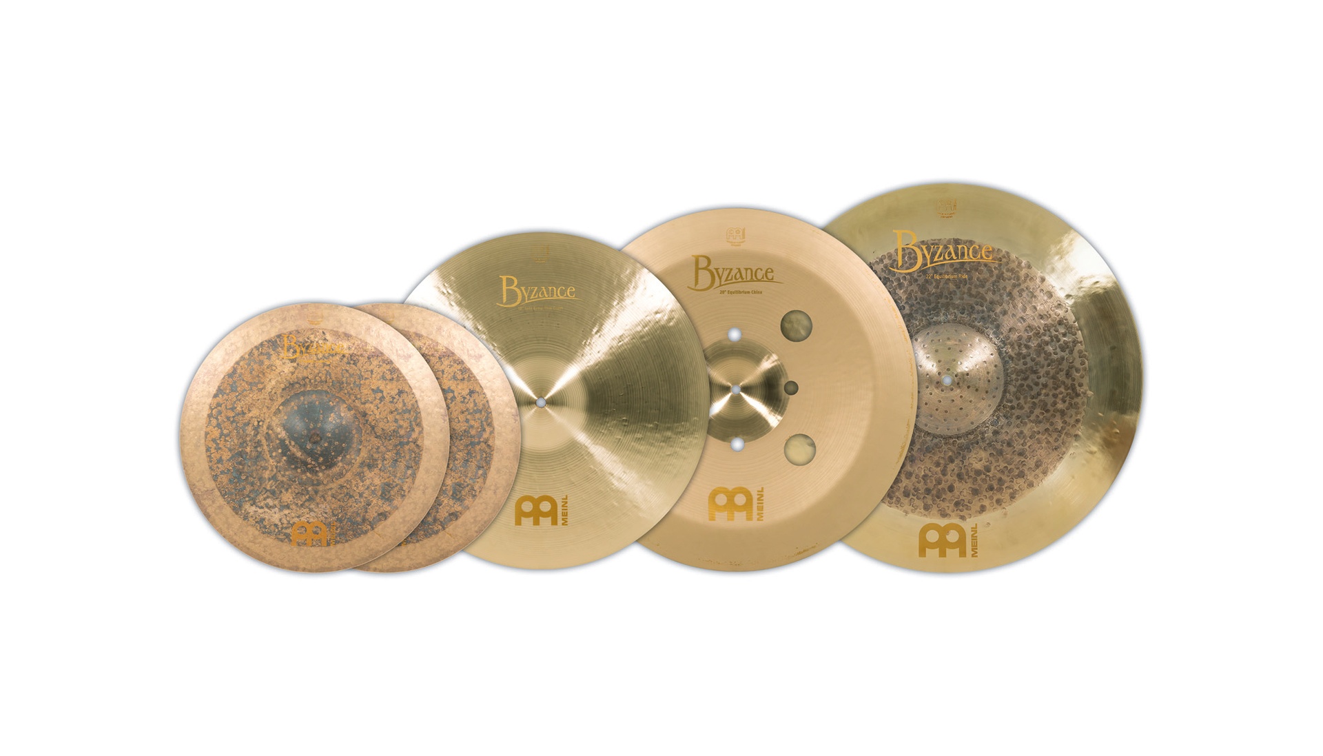 Pack Cymbales BYZANCE - MATT GARSTKA - 14/18/20/22 | MEINL