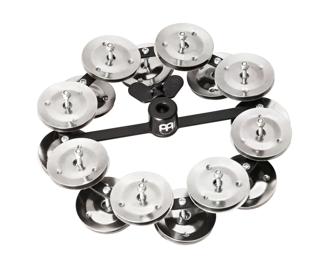 Tambourin de charleston - Hi Hat - MEINL 5" ACIER 2 rangées